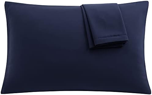Uxcell Zipper Pillow Cases Soft 1800 Series Microfiber Navy