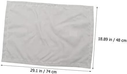 Alipis 2pcs Washable Microfiber Pillowcases for Bedroom and Hotel