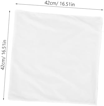 ibasenice Fabric Pillowcase Anti-Hair Lining Sleeve for Sofa Pillows