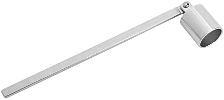 Walfront Stainless Steel Candle Snuffer Tool Hook Silver 1