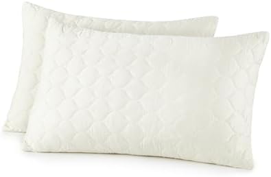 Organic Cotton Pillow Protector - 2 Pack King Size