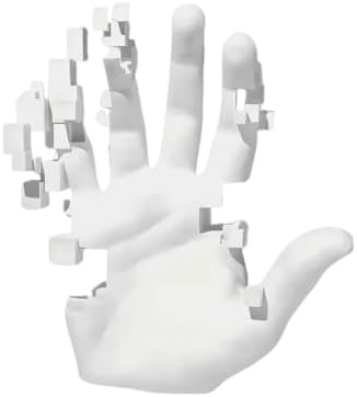 Coanwo Modern Abstract Mosaic Hand Sculpture