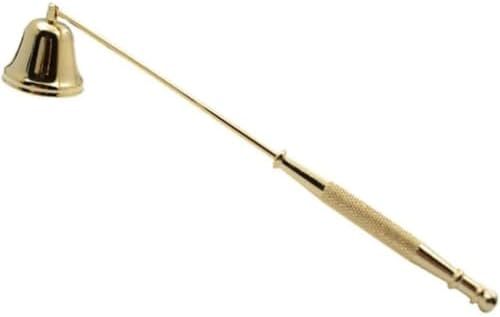 TypoGrove Gold-Finish Candle Snuffer - Safe Elegant Flame Extinguisher