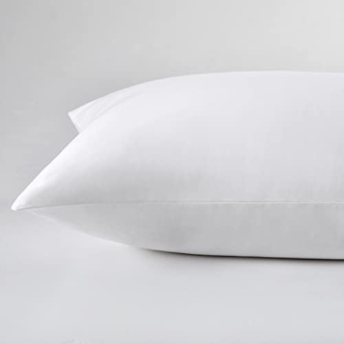 LOSAFEFE 100 Cotton Zippered Pillow Cases Set of 4