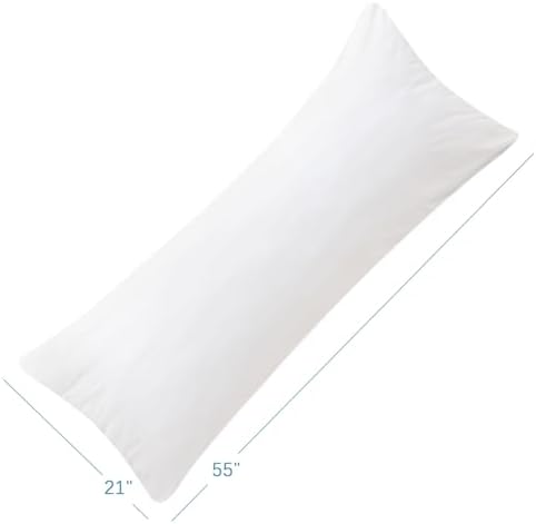 Biloban Body Pillow Protector 2 Pack Waterproof Zipper Cover