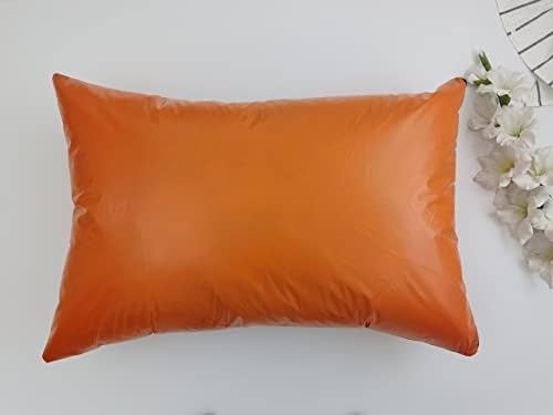 BECKCOVER 2pcs PU Waterproof Pillowcases with Zipper Protectors