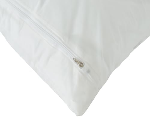 Bargoose Vinyl Zippered King Pillow Protector - 2 Pack