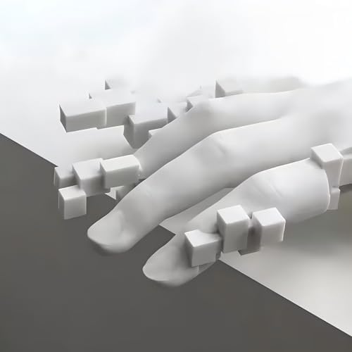 Coanwo Modern Abstract Mosaic Hand Sculpture
