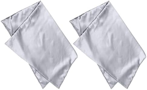 Cabilock Cooling Silk Pillow Covers with Zipper for Standard Size