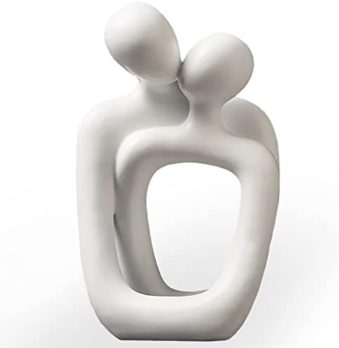 BANOMII Abstract Couple Statue Minimalist Bedroom Decor 1