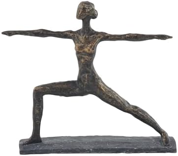 Deco 79 Polystone Yoga Statue Home Decor Accent