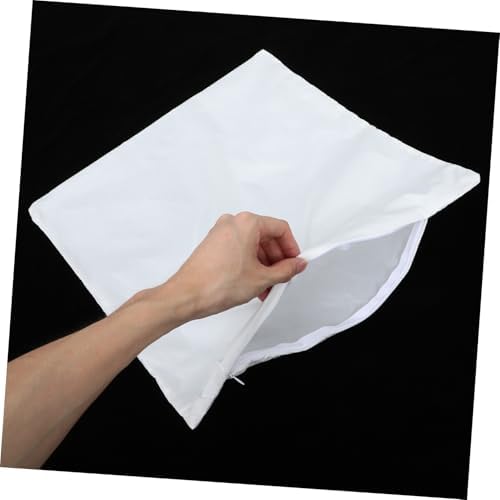 ibasenice Fabric Pillowcase Anti-Hair Lining Sleeve for Sofa Pillows