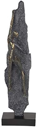 Deco 79 Polystone Statue Urban Decor Accent 6x5x19