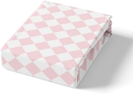 Castle Fairy Diamond Grid Fitted Sheet Twin Size