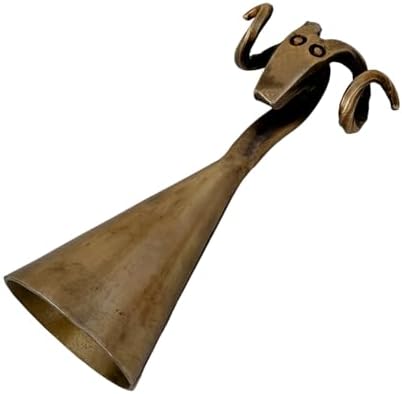 Living Ideas Hand Forged Rams Head Candle Snuffer 1