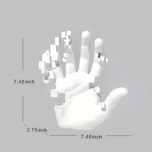 Coanwo Modern Abstract Mosaic Hand Sculpture