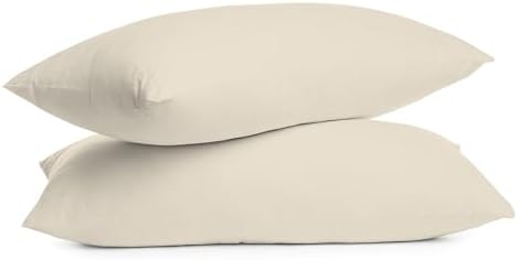 SUPREME ELEGANCE 100 Cotton Pillowcases Fresh Ivory 1