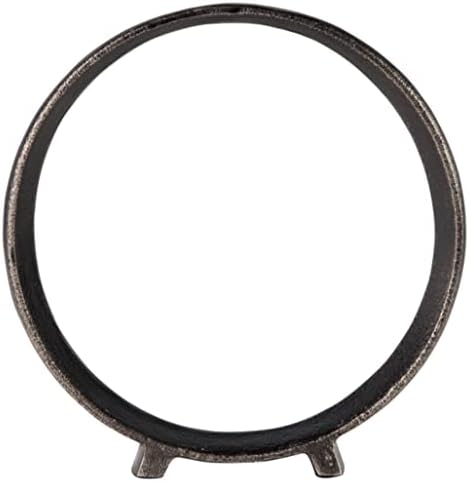 Signature Design by Ashley Ryandale Round Metal Sculpture in Antique Black