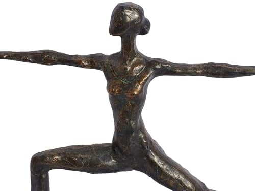 Deco 79 Polystone Yoga Statue Home Decor Accent
