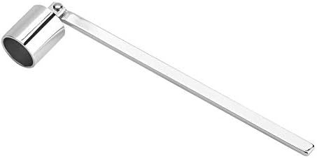 Walfront Stainless Steel Candle Snuffer Tool Hook Silver 1