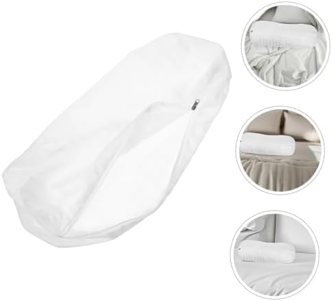 Cylindrical Zippered Pillow Covers for Waist and Neck Support