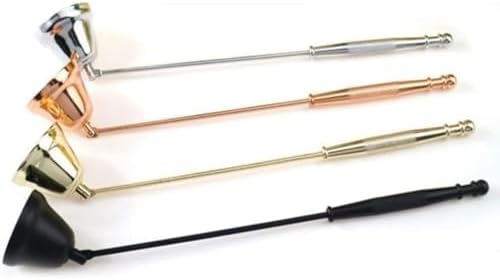TypoGrove Gold-Finish Candle Snuffer - Safe Elegant Flame Extinguisher