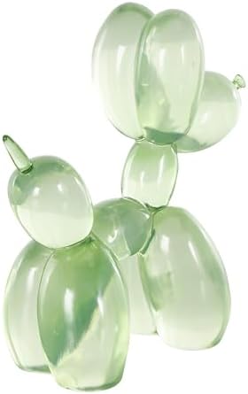 Deco 79 Resin Balloon Dog Sculpture Green