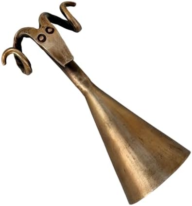 Living Ideas Hand Forged Rams Head Candle Snuffer 1
