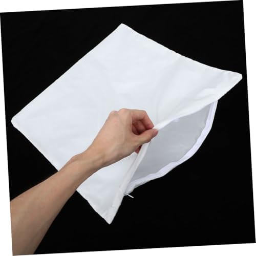 Zippered Pillowcase Protector for Soft Pillow Fabric