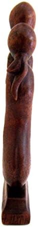 OMA Wooden Romantic Love Statue Eternal Kiss Home Decor