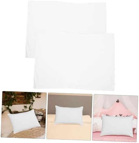 Amosfun 2pcs Cotton Pillow Covers with Zipper Closure 1