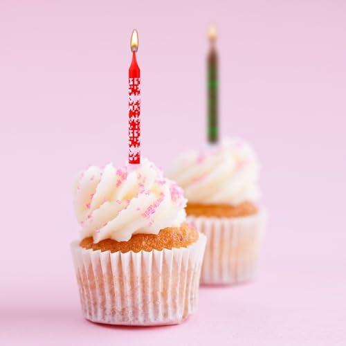 12pcs Pixel Birthday Candles for Party Decor