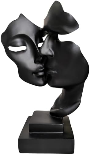Yahu Lando Couples Kiss Abstract Sculpture