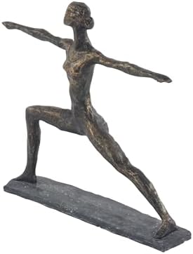 Deco 79 Polystone Yoga Statue Home Decor Accent