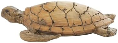 Deco 79 Polystone Turtle Home Decor Statue