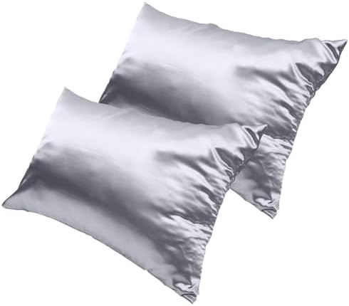 WHAMVOX 2pcs Breathable Cooling Pillow Covers