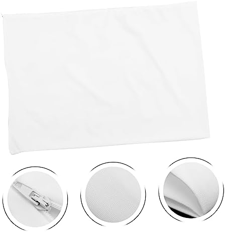 GLEAVI 2Pcs Washable Pillow Covers with Zipper Closure
