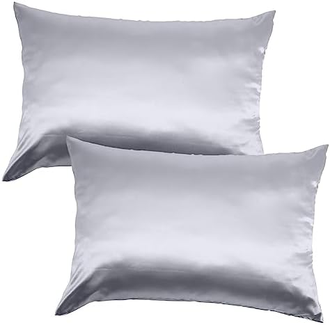 2pcs Cooling Polyester Pillowcases with Zipper