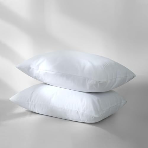 Waterproof Pillow Protectors with Zipper - 4 Pack King Size