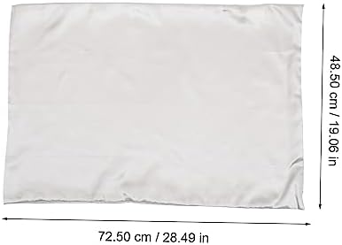 STOBAZA 2pcs Ice Silk Pillow Covers Queen Cooling Pillowcases Skin-Friendly