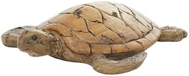 Deco 79 Polystone Turtle Home Decor Statue