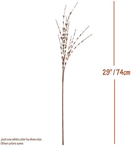 Red Artificial Winter Jasmine Flowers 10pcs 26 Long Stem