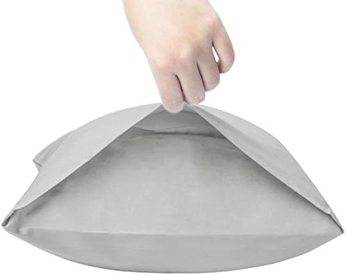 EmpireBed Queen Oversize Pillowcase Pack of 2 - 100 Cotton Envelope Closure