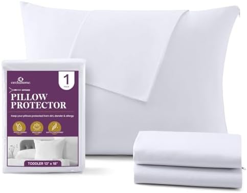 CirclesHome Pillow Protectors Single Pack Toddler