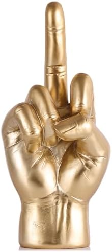 Classic Gold Gesture Sculpture for Home Decor