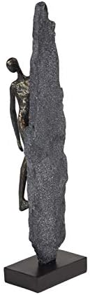 Deco 79 Polystone Statue Urban Decor Accent 6x5x19
