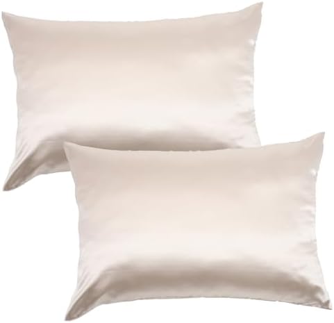 ERINGOGO Cooling Pillowcases 2PCS Zipper Pillow Covers