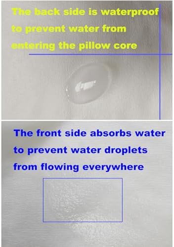 MOONVAN Waterproof Pillow Protectors with Zipper