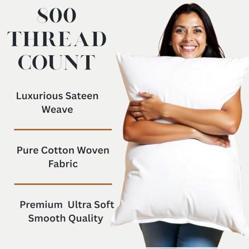 El Lecho 800 Thread Count King Pillowcases Set of 4 - Black