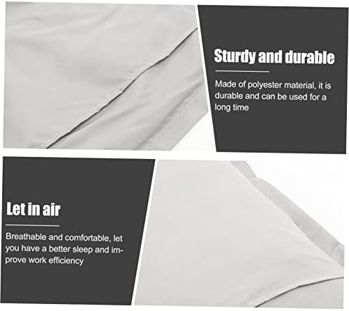Alipis 2pcs Washable Microfiber Pillowcases for Bedroom and Hotel